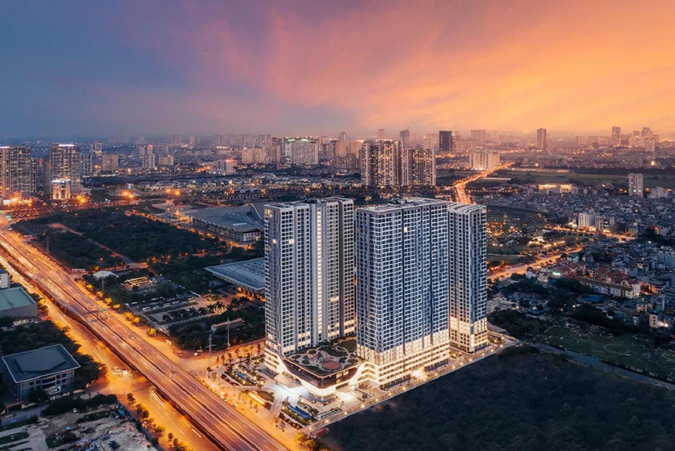 האנוי Aspaces Serviced Apartments - Vinhomes West Point מראה חיצוני תמונה